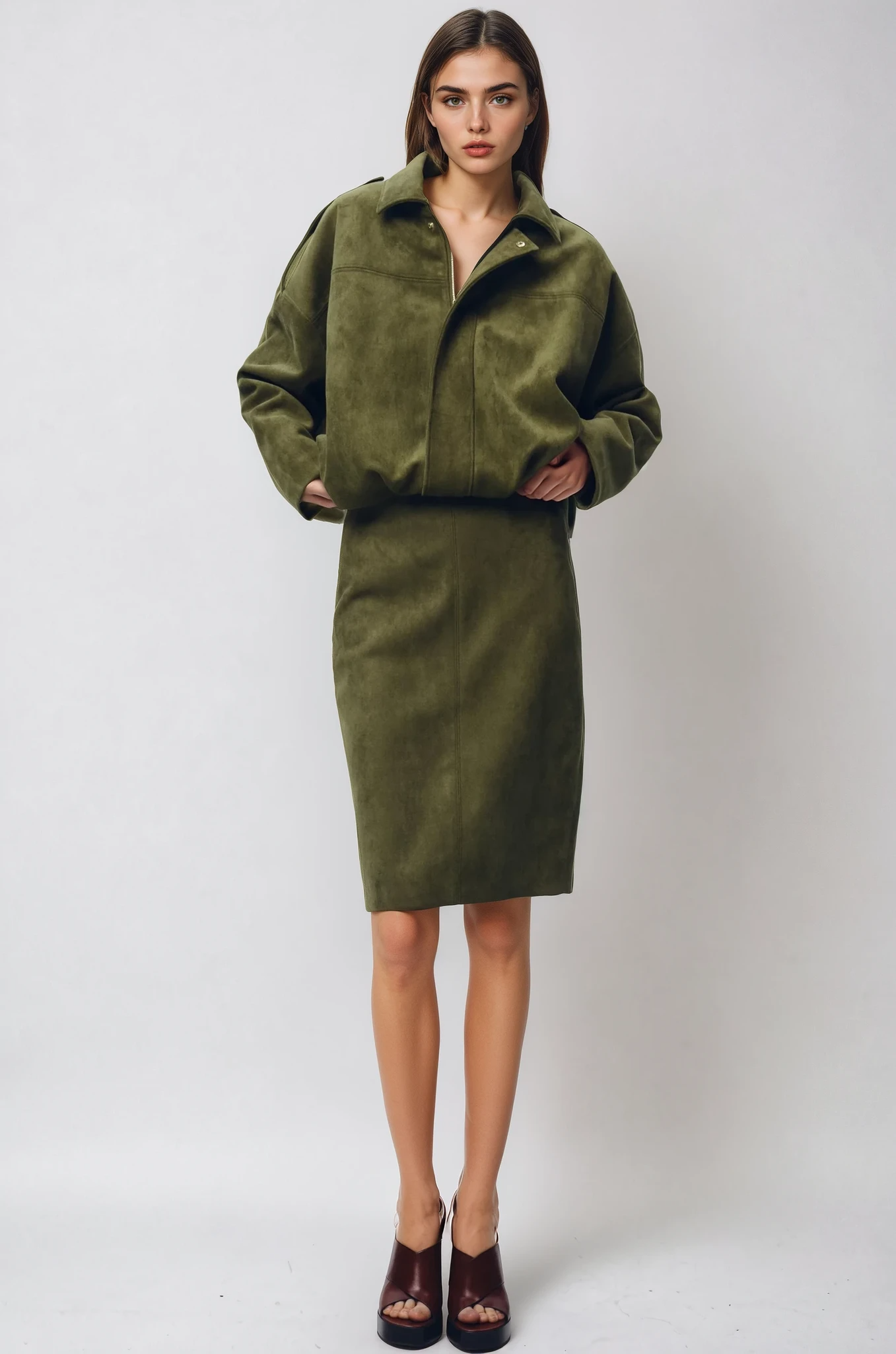 Nelya Suède Veste
