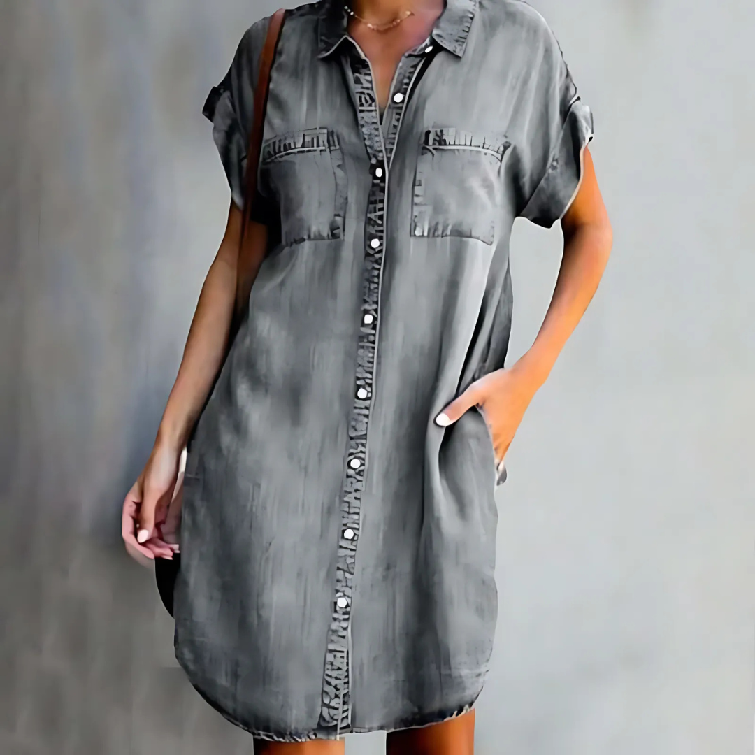 Noa Denim Robe