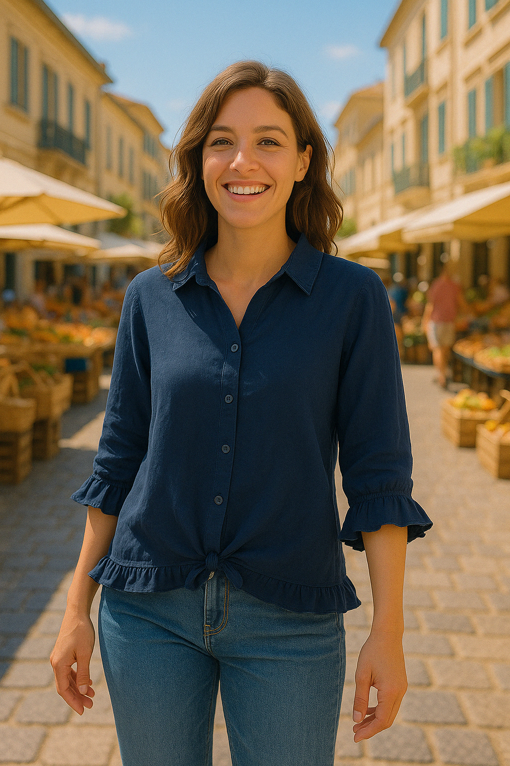 Amalia Volante Blouse