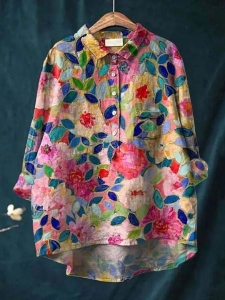 Camélia Libre Blouse